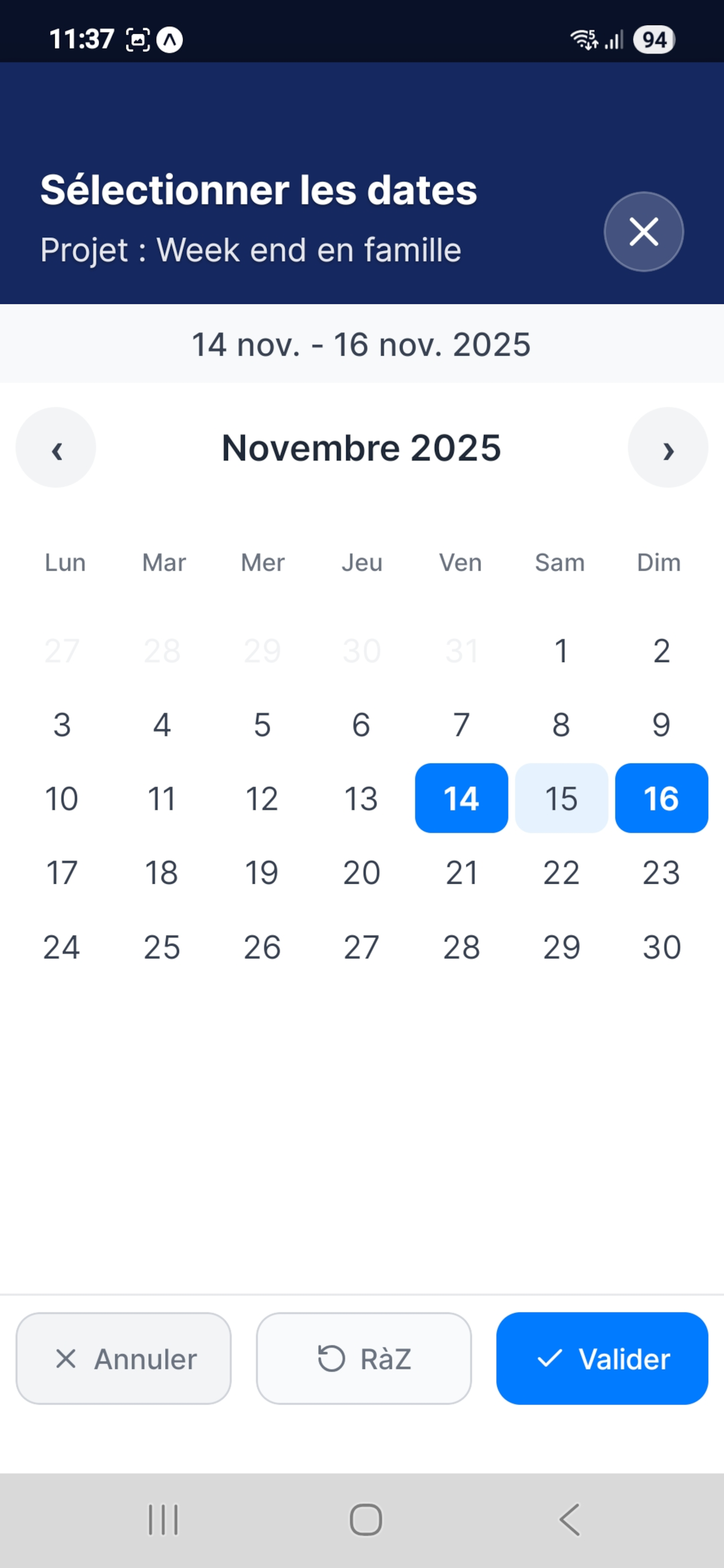 Time2Gether - Gestion de dates